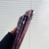 Retro Weave Texture Electroplating Phone Casefor iPhone 13 Pro Max - Purple