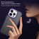 Two-color Frosted MagSafe Magnetic Phone Casefor iPhone 13 Pro Max - Purple