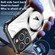 CD Texture Magsafe Phone Casefor iPhone 13 Pro Max - Dark Purple
