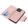 Ultra-thin Separable Magnetic Horizontal Flip Leather Case with Card Slot & Wallet for iPhone 13 Pro Max - Pink