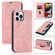 Wireless Charging Magsafe Leather Phone Case for iPhone 13 Pro Max - Pink