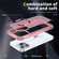 Skin Feel TPU + PC MagSafe Magnetic Phone Casefor iPhone 13 Pro Max - Transparent Pink