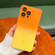 Four-Corner Shockproof Gradient TPU Phone Casefor iPhone 13 Pro Max - Orange Yellow