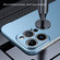 Frameless Metallic Paint Hybrid PC Phone Casefor iPhone 13 Pro Max - Orange