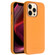 QIALINO Nappa Cowhide MagSafe Magnetic Protective Case for iPhone 13 Pro Max - Orange