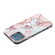 Electroplated Marble Pattern TPU Phone Case for iPhone 13 Pro Max - Rose Pink White