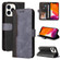 Business Stitching-Color Horizontal Flip PU Leather Case with Holder & Card Slots & Photo Frame for iPhone 13 Pro Max - Grey