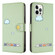 Cartoon Cats Leather Phone Casefor iPhone 13 Pro Max - Green