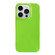 Shockproof Solid Color TPU Phone Casefor iPhone 13 Pro Max - Fluorescent Green