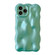 Wave Bubbles TPU Phone Casefor iPhone 13 Pro Max - Pearlescent Green