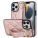 Non-slip Full Coverage Ring PU Phone Case with Wristbandfor iPhone 13 Pro Max - Rose Gold