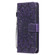 Pressed Printing Sunflower Pattern Horizontal Flip PU Leather Case Holder & Card Slots & Wallet & Lanyard for iPhone 13 Pro Max - Purple
