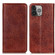 Magnetic Crazy Horse Texture Horizontal Flip Leather Case with Holder & Card Slots & Wallet for iPhone 13 Pro Max - Brown