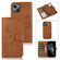 Retro 2 in 1 Detachable Horizontal Flip Leather Case with Card Slots & Wallet for iPhone 13 Pro Max - Brown