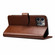GUSSIM Business Style Horizontal Flip Leather Case with Holder & Card Slots & Wallet for iPhone 13 Pro Max - Brown
