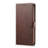 LC.IMEEKE Calf Texture Horizontal Flip Leather Case with Holder & Card Slots & Wallet for iPhone 13 Pro Max - Brown