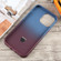 Gradient MagSafe Holder Liquid TPU Hybrid PC Phone Casefor iPhone 13 Pro Max - Blue Wine Red