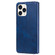 Classic Calf Texture PU + TPU Horizontal Flip Leather Case with Holder & Card Slots & Wallet for iPhone 13 Pro Max - Blue