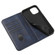 Calf Texture Magnetic Horizontal Flip Leather Case with Holder & Card Slots & Wallet for iPhone 13 Pro Max - Blue