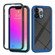 Starry Sky Solid Color Series Shockproof PC + TPU Protective Case for iPhone 13 Pro Max - Dark Blue