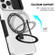 Sliding Camshield Magsafe Holder TPU Hybrid PC Phone Casefor iPhone 13 Pro Max - Black White