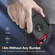 Sliding Camshield Armor Phone Case with Ring Holderfor iPhone 13 Pro Max - Red Black