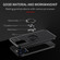 Metal Ring Holder 360 Degree Rotating TPU Case for iPhone 13 Pro Max - Black+Black