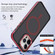 Two-color Frosted MagSafe Magnetic Phone Casefor iPhone 13 Pro Max - Black