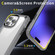 Skin Feel TPU + PC Phone Casefor iPhone 13 Pro Max - Transparent Black