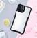 Acrylic + Color TPU Shockproof Case for iPhone 13 Pro Max - Black