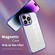 Ice Color Clear PC Hybrid TPU Phone Casefor iPhone 13 Pro Max - Bllue