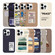 Painted Pattern Skin-friendly PC Phone Casefor iPhone 13 Pro Max - Coffee Pigment