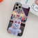 Painted Pattern PC Phone Casefor iPhone 13 Pro Max - Bunny Hug