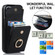 Anti-theft RFID Card Slot Phone Case for iPhone 13 Pro - Black