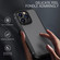iPAKY MG Series Carbon Fiber TPU + PC Shockproof Case for iPhone 13 Pro - Black