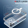 Cat-eye TPU + Acrylic Magsafe Phone Case for iPhone 13 Pro - Black