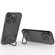 Wavy Texture TPU Phone Case with Lens Film for iPhone 13 Pro - Black