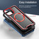 Armour Two-color MagSafe Magnetic TPU + PC Phone Case for iPhone 13 Pro - Black