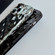 Electroplating Honeycomb Edged TPU Phone Case for iPhone 13 Pro - Black