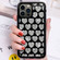 Love Hearts Diamond Mirror TPU Phone Case for iPhone 13 Pro - Black