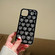 Love Hearts Diamond Mirror TPU Phone Case for iPhone 13 Pro - Black