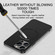 Leather Electroplated Magsafe Case for iPhone 13 Pro - Black