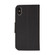 Mercury Contrast Color Splicing Leather Phone Case for iPhone 13 Pro - Black