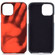 Paste Skin + PC Thermal Sensor Discoloration Case for iPhone 13 Pro - Black Red