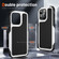 PC + TPU Shockproof Protective Phone Case for iPhone 13 Pro - White+Black