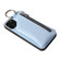 Detachable Zippered Coin Purse Phone Case with Lanyard for iPhone 13 Pro - Blue