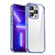 Crystal Clear Shockproof Phone Case for iPhone 13 Pro - Transparent Blue