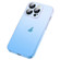 Skin Feel Frosted Gradient Phone Case for iPhone 13 Pro - Blue