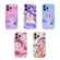 Stereo Vision Pattern PC Phone Case for iPhone 13 Pro - Blue Mermaid