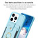 BF27 Metal Ring Card Bag Holder Phone Case for iPhone 13 Pro - Blue